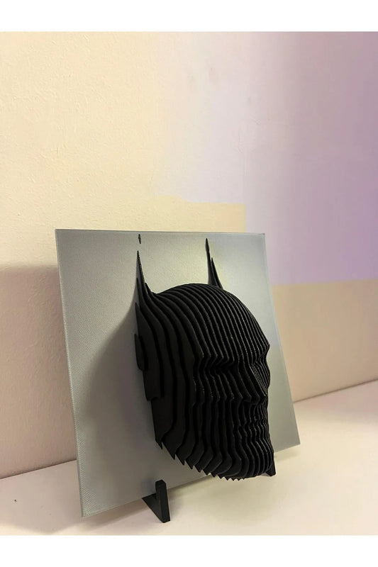 Batman Hueforge 3d Duvar Dekoru – Özel Tasarım Aydınlatmalı Hediyelik