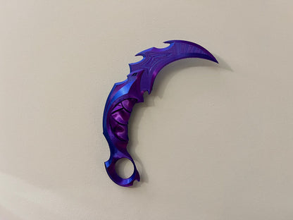 3D Valorant Yağmacı Karambit